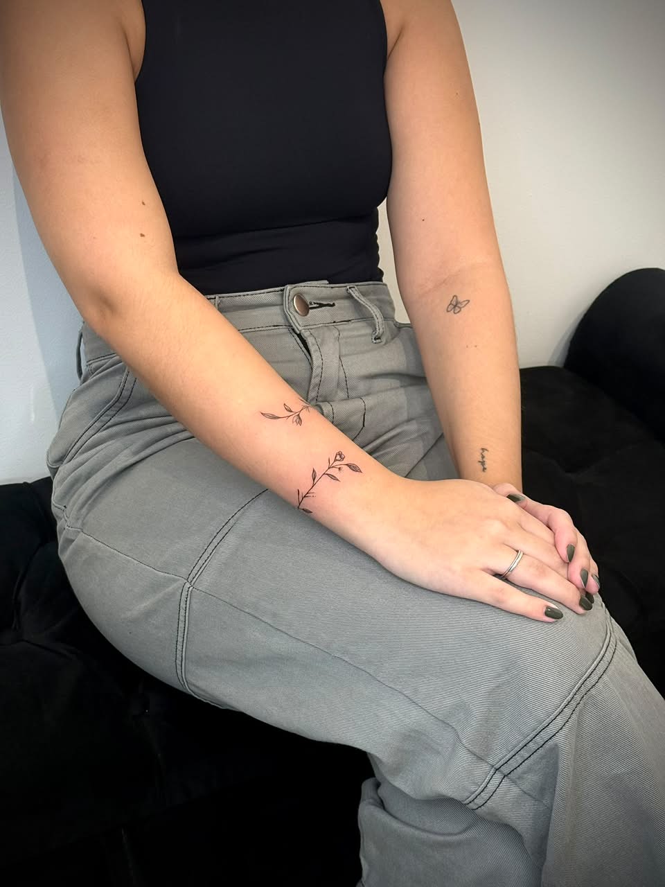 Tatuagem Escrita Traço Fino São Paulo ABC