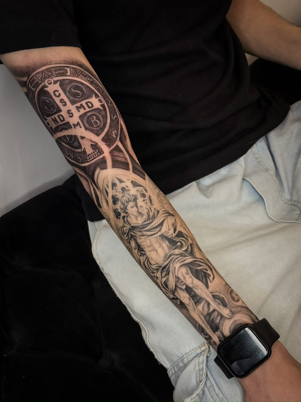 Tatuagem Realista Preto e Cinza em São Caetano do Sul