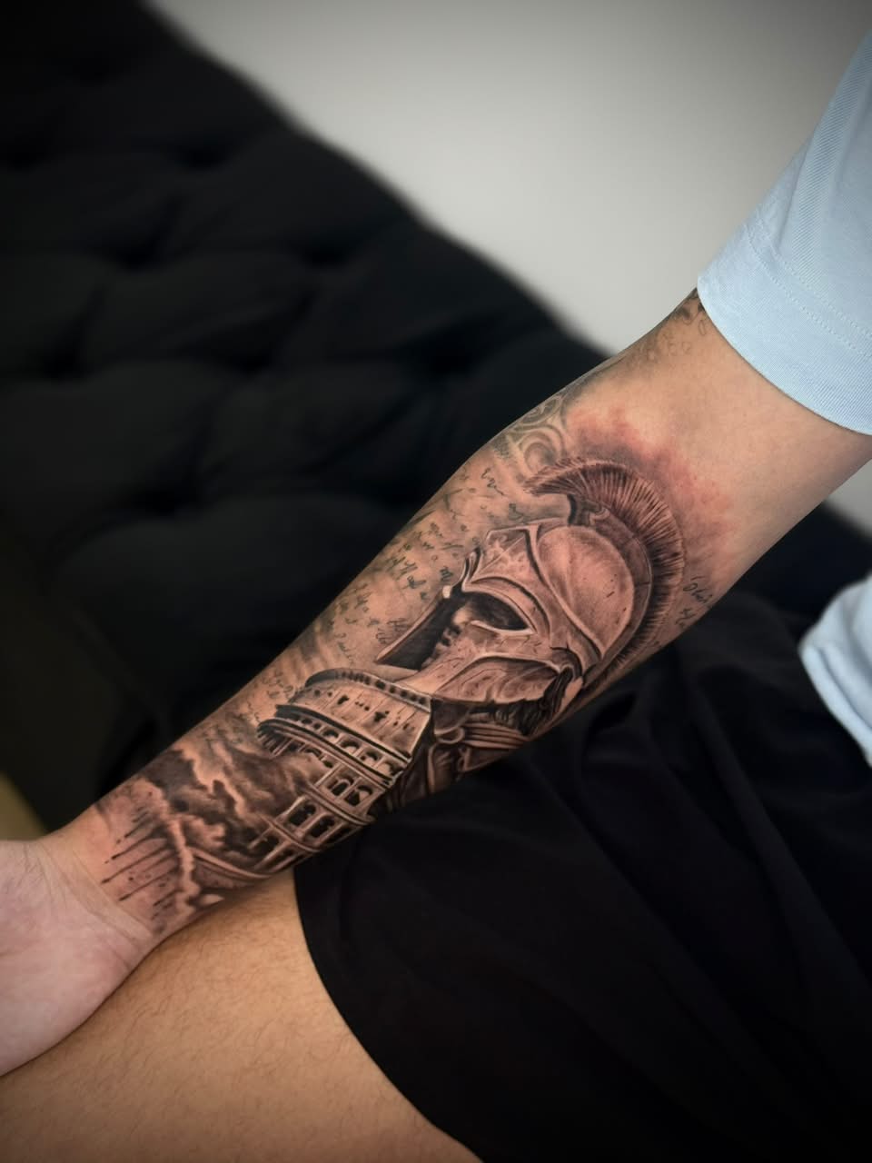 Tatuagem Realismo Preto e Cinza São Caetano